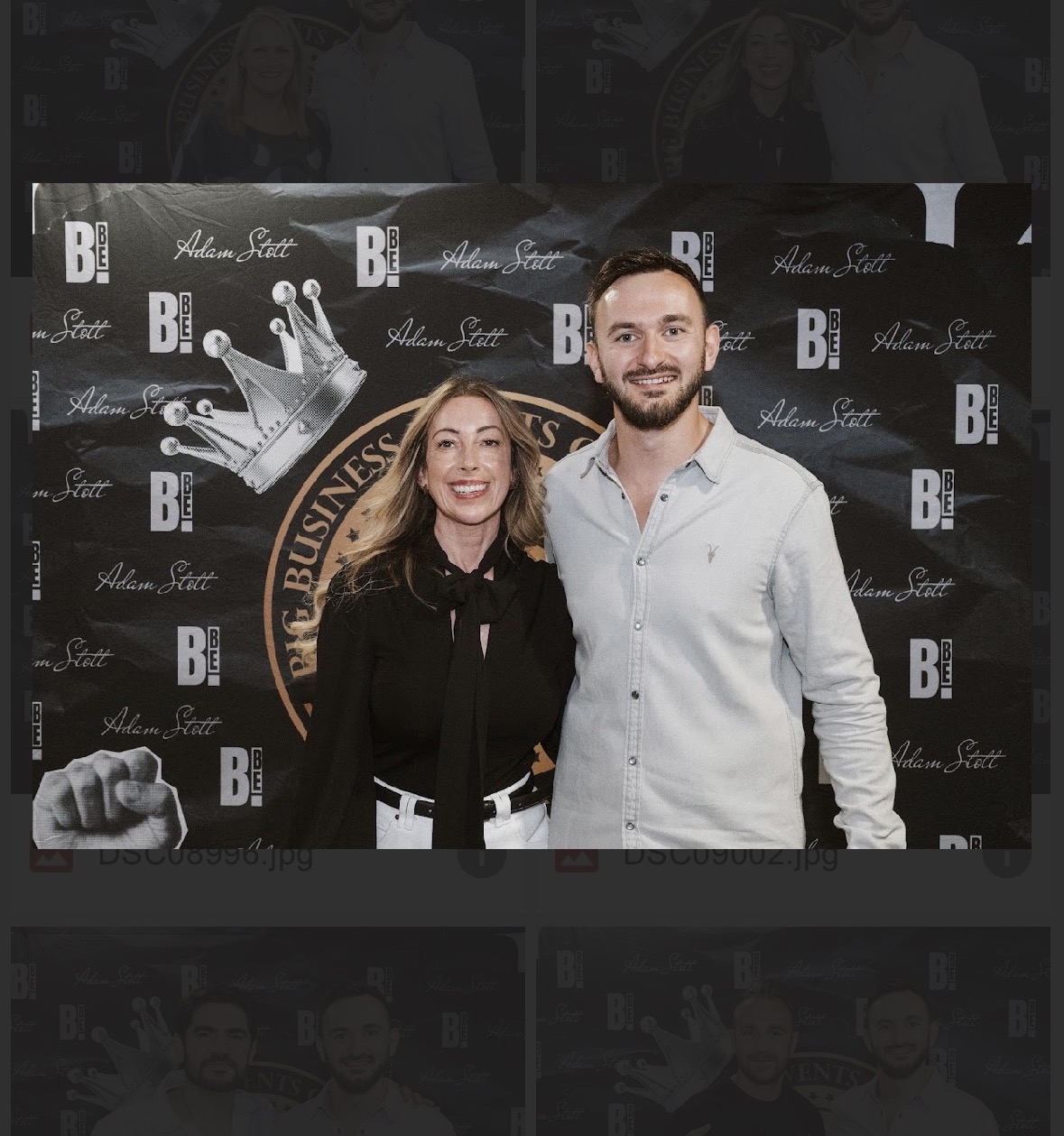Andrea with Director